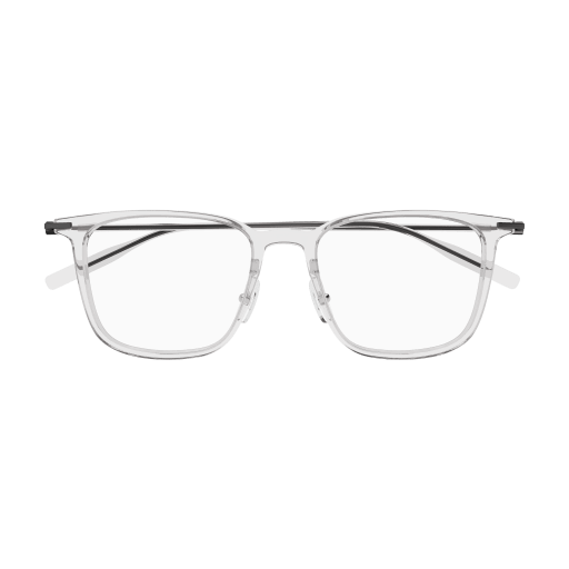 Montblanc MB0354O 003 Crystal and Black Eyeglasses