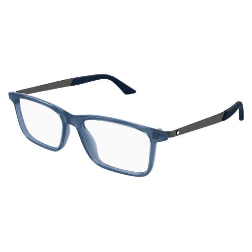 Montblanc MB0333O-003 – Blue/Gunmetal
