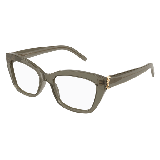 Saint Laurent SL M117 008 Brown Recycled Acetate Frame