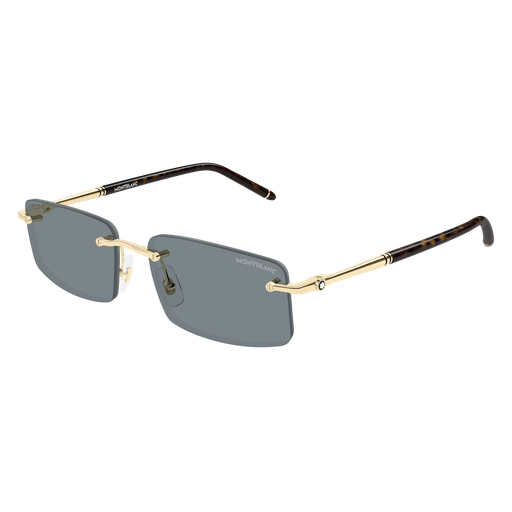 Montblanc MB0443S-004 004 Gold & Grey