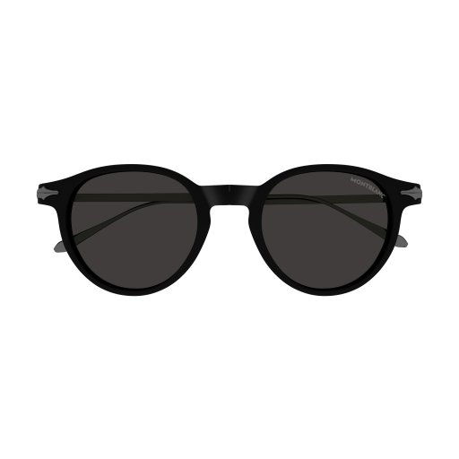 Montblanc MB0407S-002 002 Black & Gunmetal