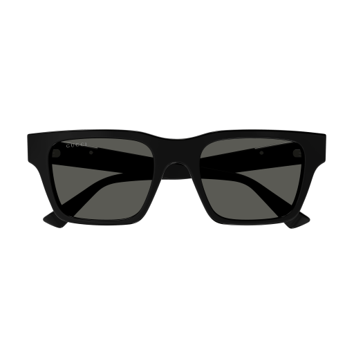 Gucci GG1889S-001 Black Rectangular Sunglasses