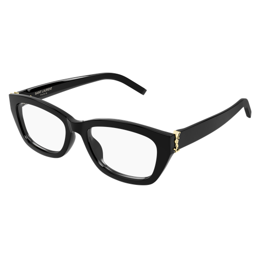 Saint Laurent SL M153 OPT 001 Black Recycled Acetate Frame