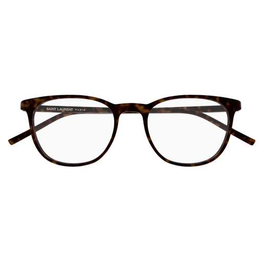 Saint Laurent SL 884-002 Polished Havana Luxury Optical Frame