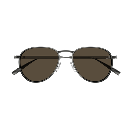 Dunhill DU0131S-001 Gunmetal Titanium Aviator Sunglasses