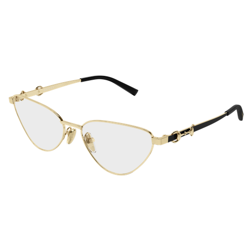 Gucci GG2054O 001 Gold and Black Luxury Optical Frame