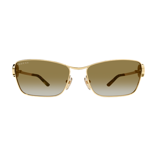Gucci GG2045S-003 Gold & Brown Gradient Mirror Sunglasses