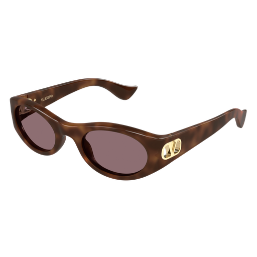 Valentino VG0015S-003 Havana & Red Luxury Sunglasses