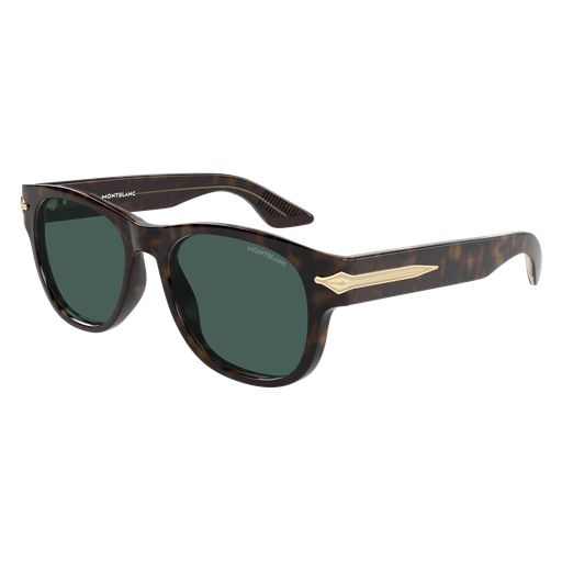 Montblanc Nib MB0478S 002 Classic Havana Luxury Sunglasses