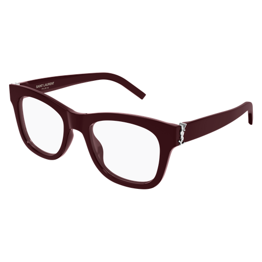 Saint Laurent SL M159-006 Burgundy Recycled Acetate Frame