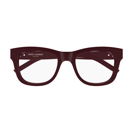 Saint Laurent SL M159-006 Burgundy Recycled Acetate Frame