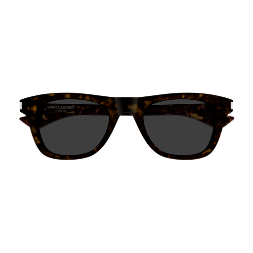 Saint Laurent SL 879-002 Havana and Crystal Square Sunglasses