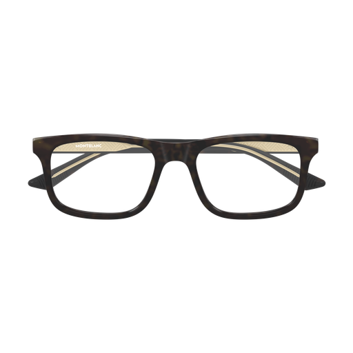 Montblanc MB0457O 008 Havana XL Rectangular Optical Frame