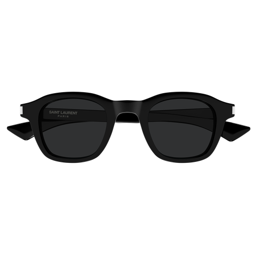 Saint Laurent SL 880-001 Black Recycled Acetate & Crystal Resin Frame with Black Bio Nylon Lenses