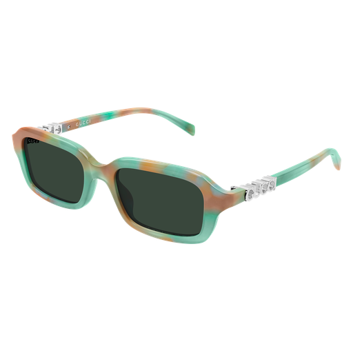 Gucci GG2152S-005 Havana & Green Luxury Sunglasses