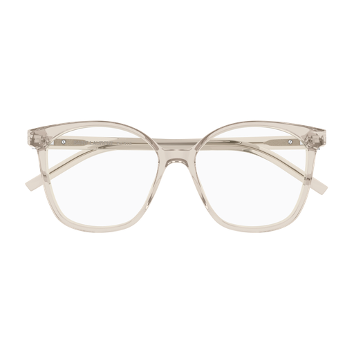 Saint Laurent SL M162-004 Polished Beige Luxury Optical Frame