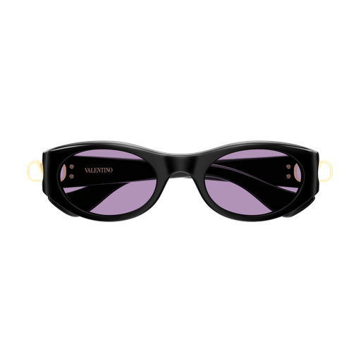 Valentino VG0015S-002 Black & Violet Luxury Sunglasses
