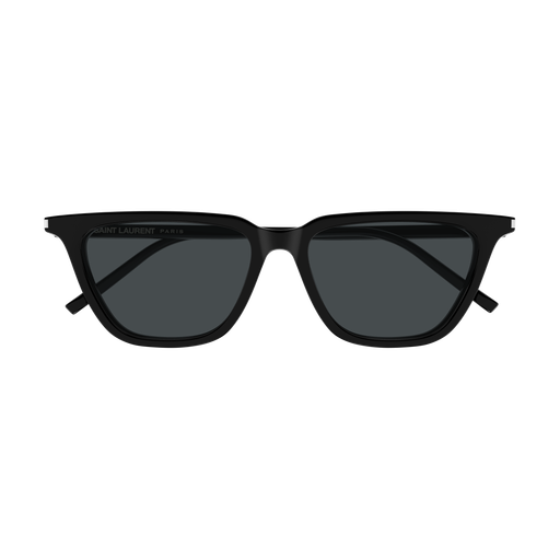 Saint Laurent SL 889 Sulpice Thin Color 001 Black Recycled Acetate Frame with Black Bio Nylon Lenses