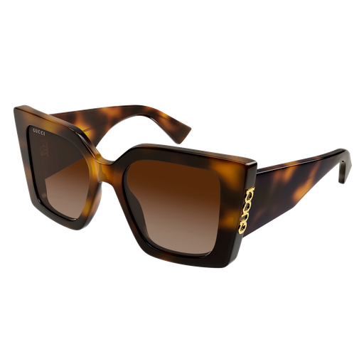 Gucci GG2039S-002 Havana Square Sunglasses