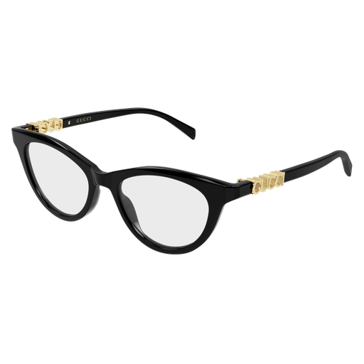 Gucci GG2034O-001 Polished Black Luxury Optical Frame