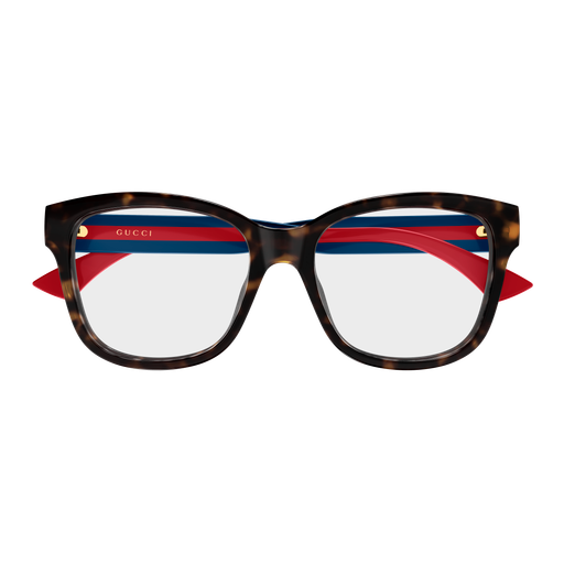 Gucci GG0038ONN-003 Havana & Blue Luxury Optical Frame