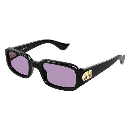 Valentino VG0016S-002 Black & Violet Luxury Sunglasses