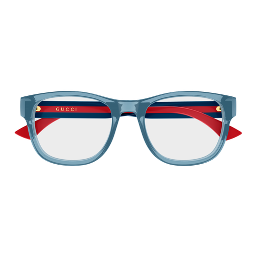 Gucci GG0004ONN 005 Tonal Blue Luxury Optical Frame