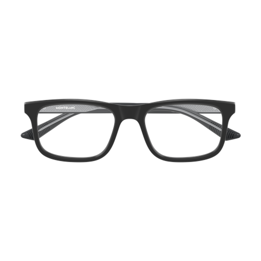 Montblanc Snowcap MB0457O 002 Deep Black Luxury Optical Frame