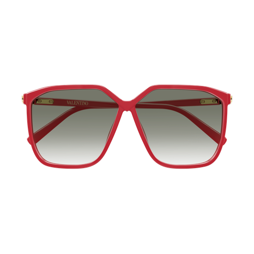 Valentino VG0025S-003 Polished Red Luxury Sunglasses