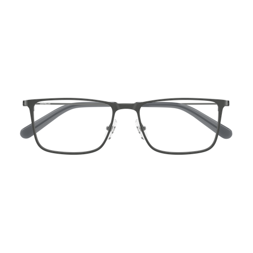 Montblanc MB0464O 002 Gunmetal Rectangular Metal Optical Frame