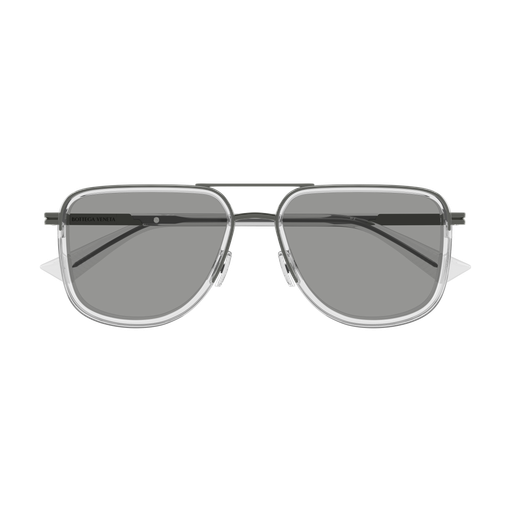 Bottega Veneta BV1463S 004 Sleek Gunmetal Luxury Sunglasses