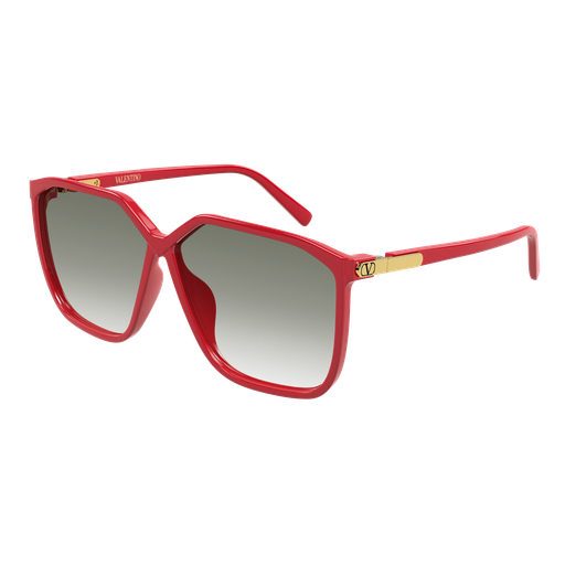 Valentino VG0025S-003 Polished Red Luxury Sunglasses