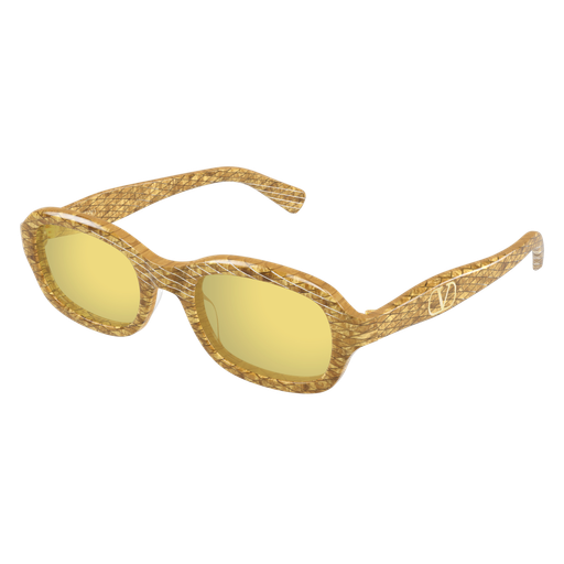 Valentino VG0010S-003 Gold Luxury Sunglasses