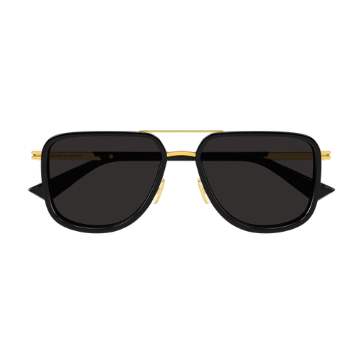 Bottega Veneta BV1463S-001 Gold & Grey Luxury Sunglasses