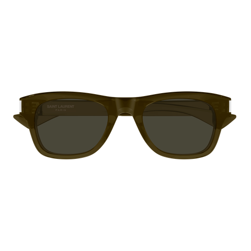 Saint Laurent SL 877-004 Brown Square Sunglasses