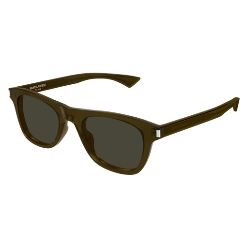 Saint Laurent SL 879-004 Brown Square Sunglasses