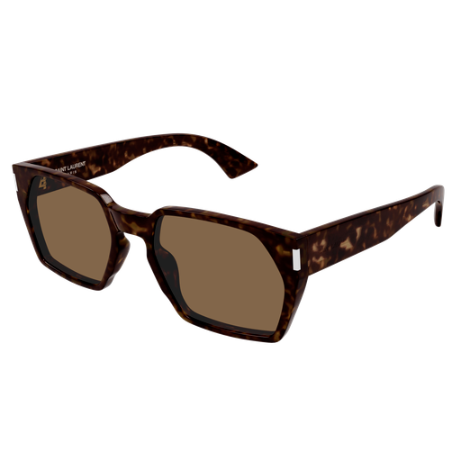 Saint Laurent SL 894 Color 006 Havana Recycled Acetate Frame with Brown Bio Nylon Lenses