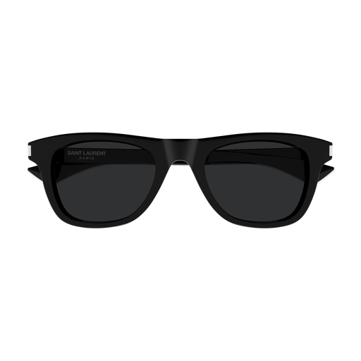 Saint Laurent SL 879-001 Black and Crystal Square Sunglasses