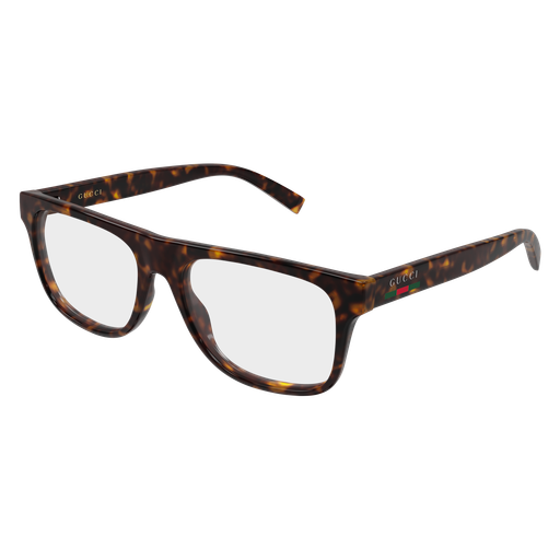 Gucci GG1117ON-002 Havana Rectangular Optical Frame