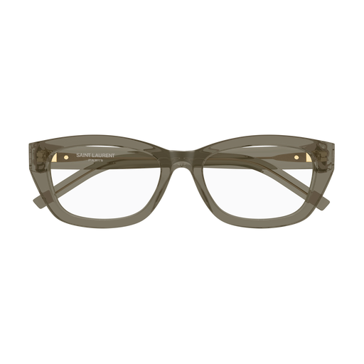 Saint Laurent SL M153 OPT-005 Brown Recycled Acetate Optical Frame