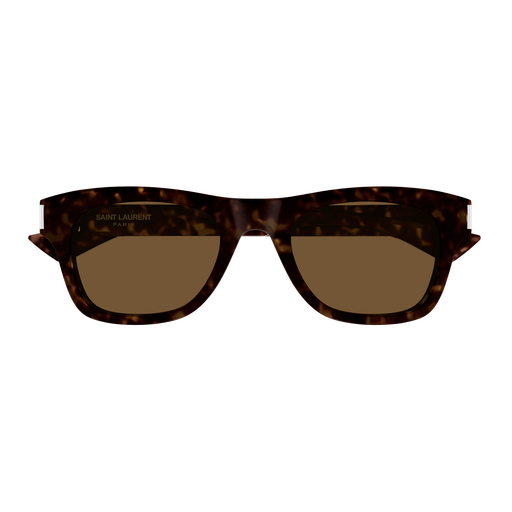 Saint Laurent SL 877-006 Havana & Crystal Luxury Sunglasses