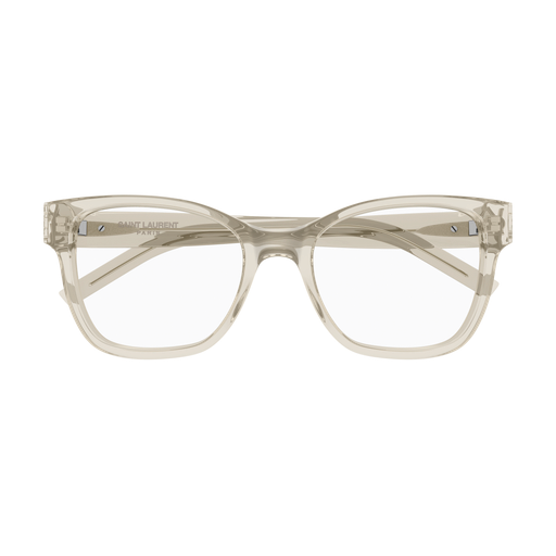 Saint Laurent SL M158-004 Polished Beige Luxury Optical Frame