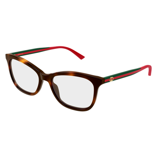 Gucci GG2117O-002 Havana & Green Luxury Optical Frame