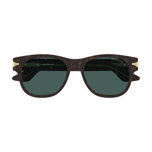 Montblanc Nib MB0478S 002 Classic Havana Luxury Sunglasses