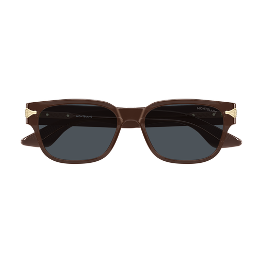 Montblanc Nib MB0479S 003 Crystal Brown Luxury Sunglasses