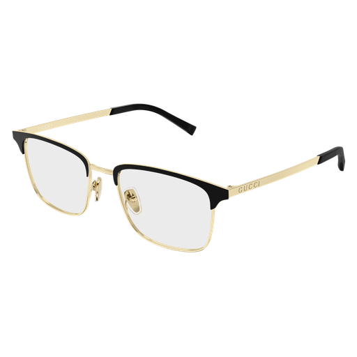 Gucci GG2135O 001 Polished Gold Luxury Optical Frame