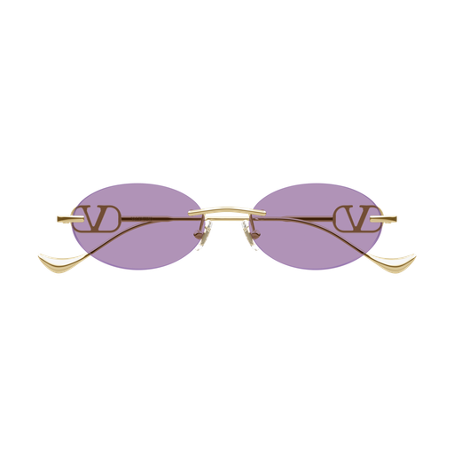 Valentino VG0032S-004 Gold & Violet Luxury Sunglasses