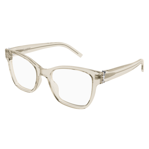 Saint Laurent SL M158-004 Polished Beige Luxury Optical Frame