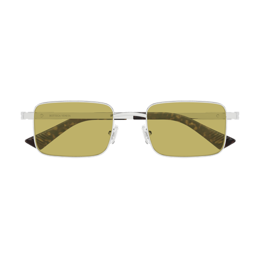 Bottega Veneta BV1469S-003 Silver & Yellow Luxury Sunglasses