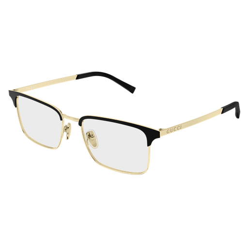Gucci GG2136O 004 Polished Gold Luxury Optical Frame (Size 58)